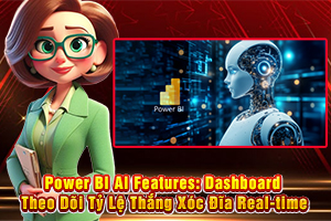 Ảnh đại diện bài viết Power BI AI Features: Dashboard Theo Dõi Tỷ Lệ Thắng Xóc Đĩa Real-time