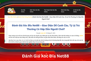 Xóc đĩa Net88 có thực sự công bằng với người chơi